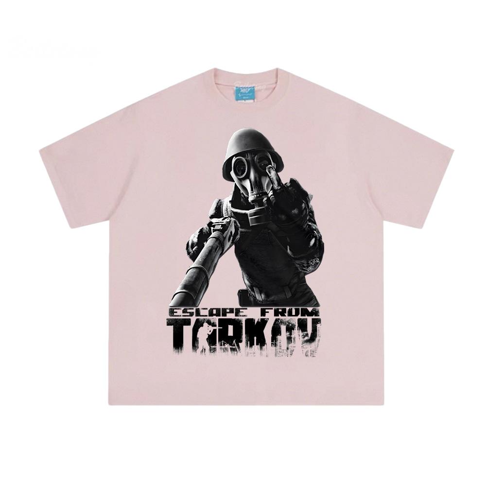 Escape From Tarkov GAME Tee Shooting Game Print T Shirt Comfortable 100% Cotton Clothing O-neck Comfortable Tops