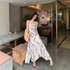2026 Summer Inner Zipper New Chinese Princess Dress Suspender Long Dress Waist Butterfly Long Dress Women's Clothing