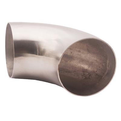 Ultra Tight Radius 3.5” Mandrel Bend 90 Degree 304 Stainless Steel 0.84D Exhaust