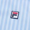 Fila Heritage Fashion Classic Simple Striped Retro Casual Versatile Comfortable Woven Long Sleeve Shirt Men Shirts F11M628403FZA