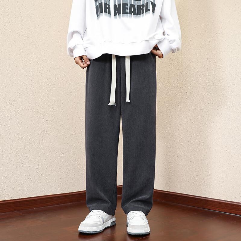 Foss Phil Men's Autumn/Winter Corduroy Straight Leg Casual Pants