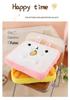Cartoon Plush Chair Pad for Kids - Height Boost & Comfort