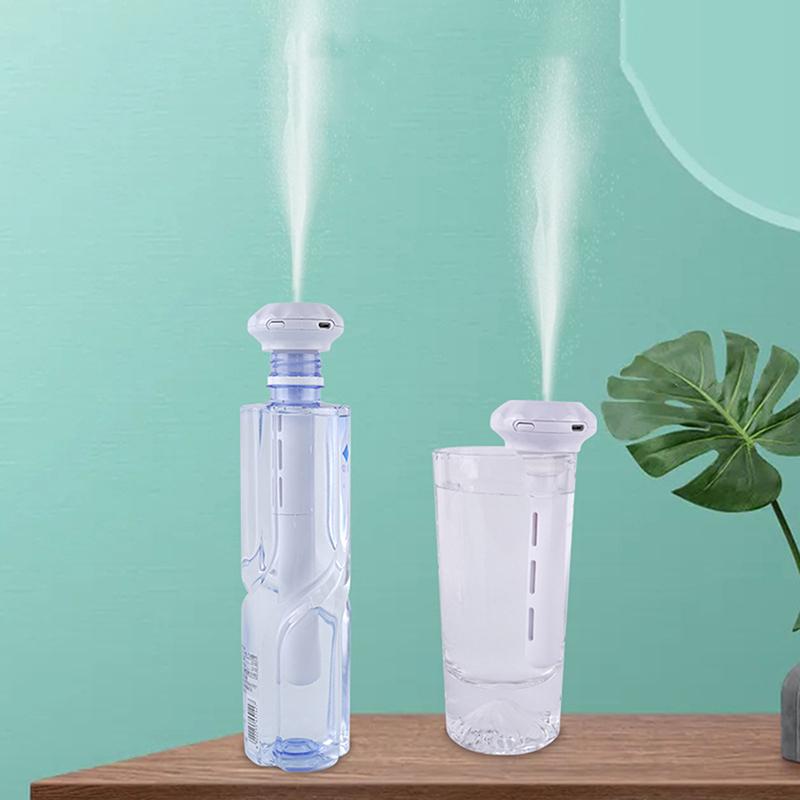 USB Luftbefeuchter LED Lampe Nebelbereiter für Zuhause Auto Tragbarer Mini Luftbefeuchter Ultraschall Aroma Anion Diffusor Luftreiniger