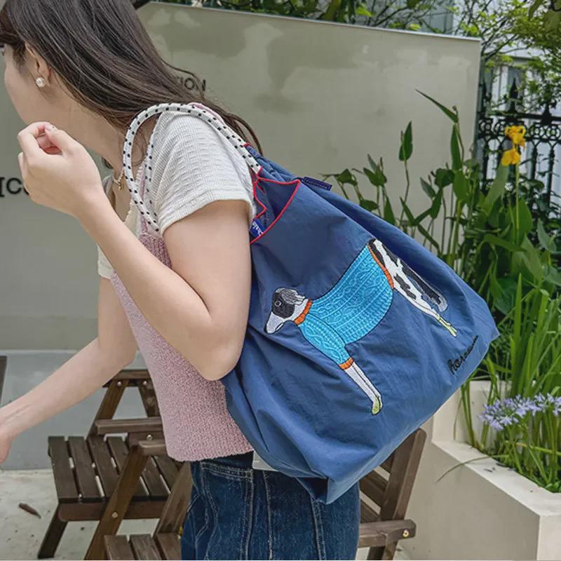 2024 Women's Canvas Underarm Tote - Commuter Messenger & Storage Bag