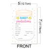 10pcs Gender Reveal Baby Shower Games Cards | Birthday Party Activities, Boy/Girl Theme, Group Fun for Kids & Adults