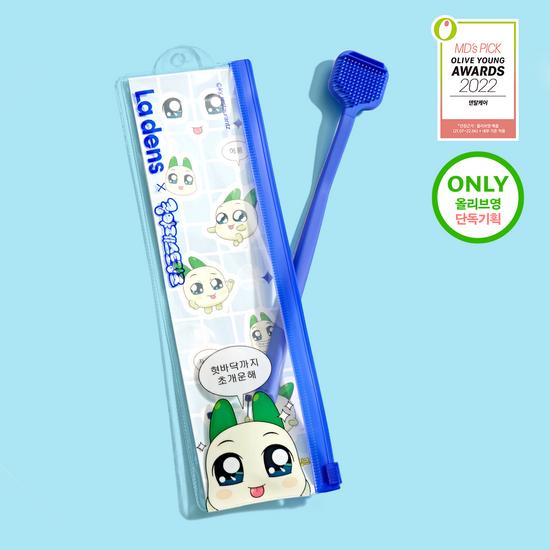 

LA DENS Barrel Tongue Cleaner Blue Plan (+Kungya Sticker + Pouch) (Kungya Collaboration)