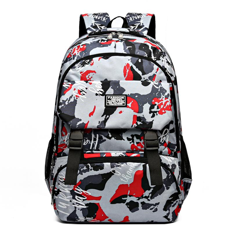 New backpack, unisex college bag, unisex fashion computer bag, casual large-capacity travel backpack