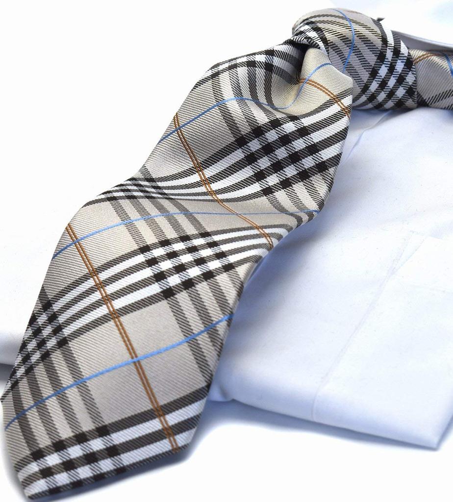 Michiko London Brand Made in Nishijin-ori Necktie, Japan, 700-719 (704)