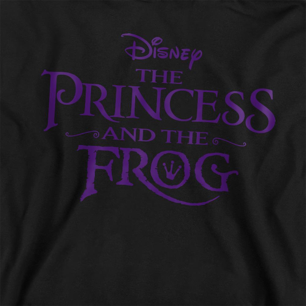 The Princess and the Frog Childrens/Kids Logo Heather Hoodie