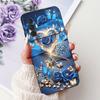 For Tecno Spark 8 Pro 8T 8P Elegant Floral Cat Phone Case For Tecno Spark8 8T 8P 8Pro Black Silicone Soft TPU Cases Bumpers