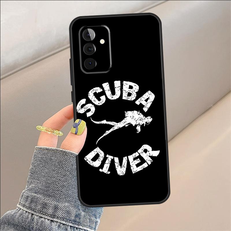 Scuba Diver Diving Case For Samsung Galaxy A35 A15 A55 A53 A33 A13 A36 A56 A26 A16 A22 A32 A52 A54 A34 A05 A06