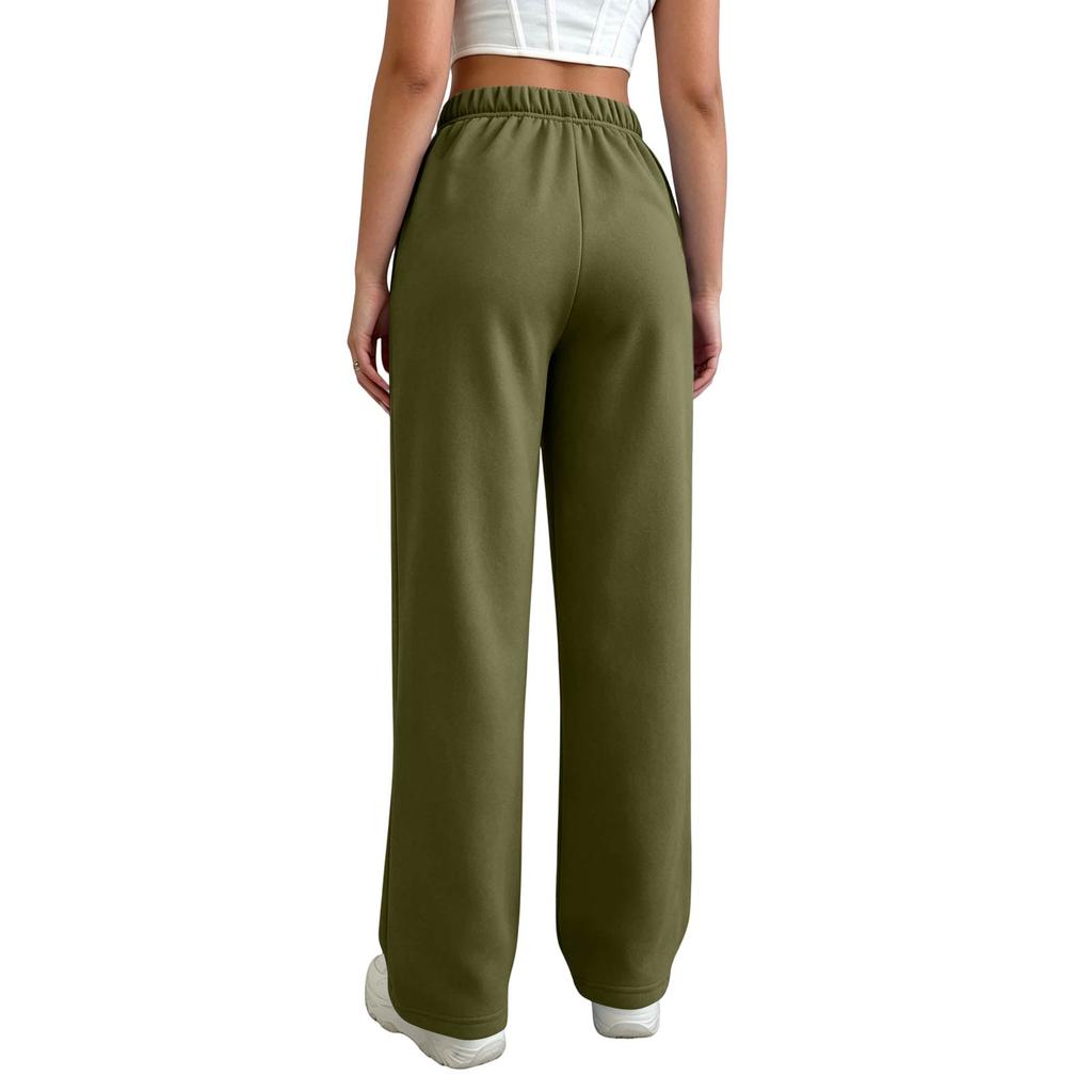 Women's Fashion Casual Wide Leg Sweatpants for and Everyday Wear