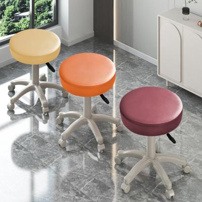 Coprisedile morbido rotondo Alta resilienza Design antiscivolo Facile da pulire Ecopelle Vestibilità universale Coprisedia