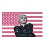 Lee Know Cute Toothed Mouth American Flag Skz Kpop Banner Dormitory Home Decoration Tapestry Fan Birthday Gift