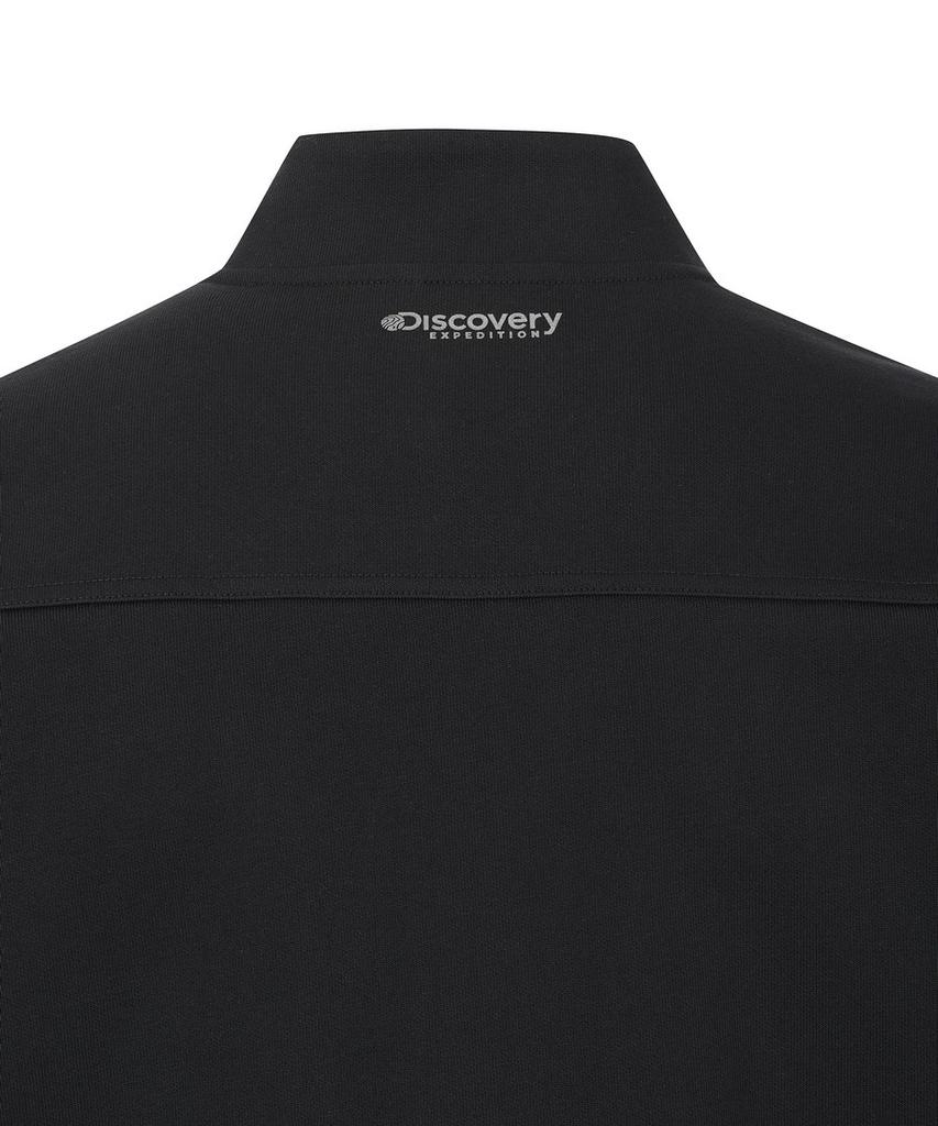 Discovery Expedition Men'S Essential Knit Training High-Neck Jacket (Black)