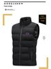 Smart Heated Vest: 9-Zone, USB-Charge, Unisex Winter Jacket with Dual-Switch Temperature Control