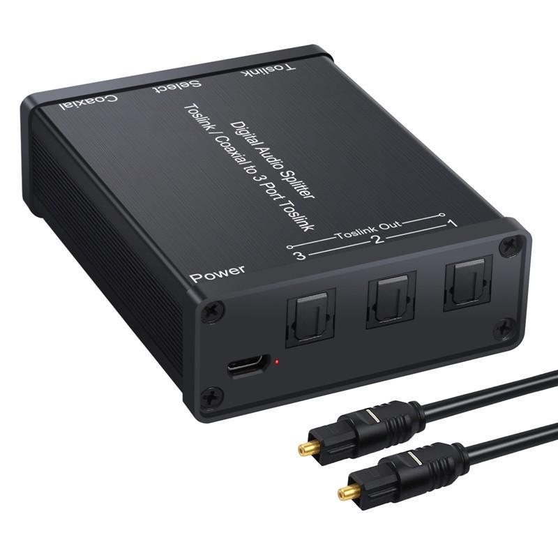 Buy Toslink Coaxial Switcher with 3 Way 