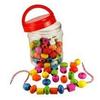 Jar of Large Beads - Toy - White - Child