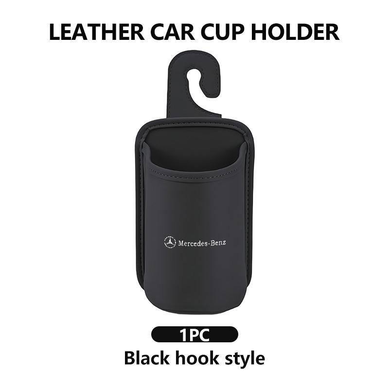Car Styling Door Cup Holder Drink Rack Storage Bin Back Seat Cup Holder For Benz AMG CLA CLS C180 C200 W204 W205 Exclusive A C E za6