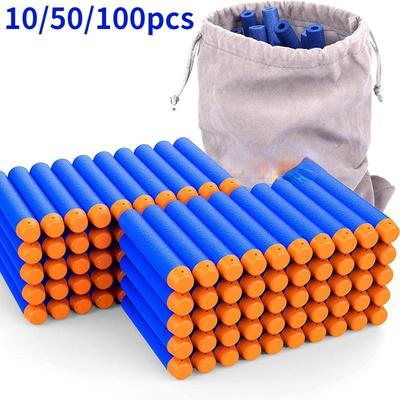 Refill Dart 10/50/100pcsBullet Ammo Pack for Nerf N-Strike Elite Series