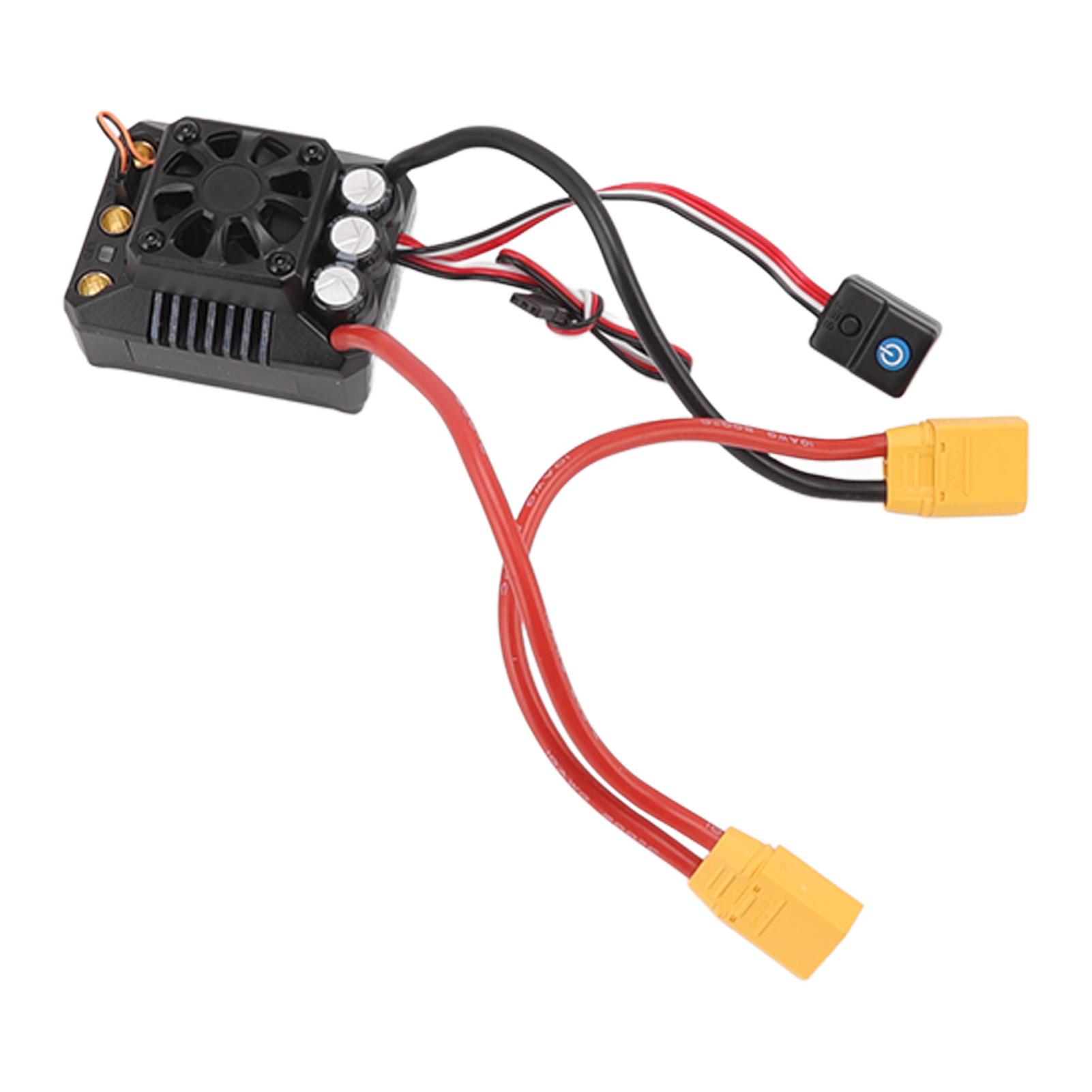 

Електронний регулятор швидкості RC 160A 8S Чорний з роз ємом XT90 Заміна ESC для RC автомобіля для ZD Racing