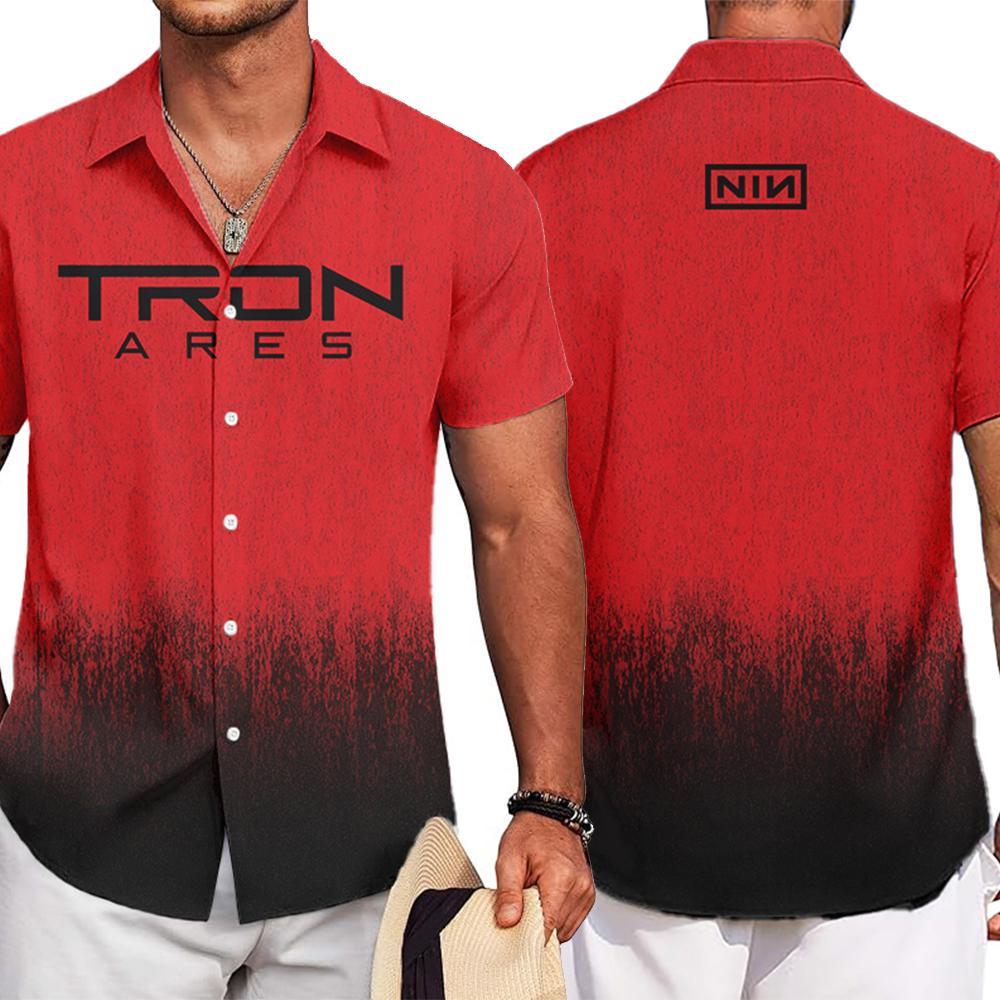 

Nine Inch Nails Трон: Футболка с 3D-печатью Ares Свободная Повседневная с Коротким Рукавом Унисекс Уличная Мода Рок-Группа Уличный Стиль Футболки XXXXL