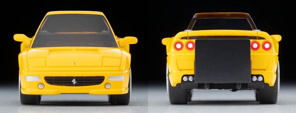 Tomytec Zero Ferrari F355 Spider Completed Model Choro-Q Z-78a (Yellow)