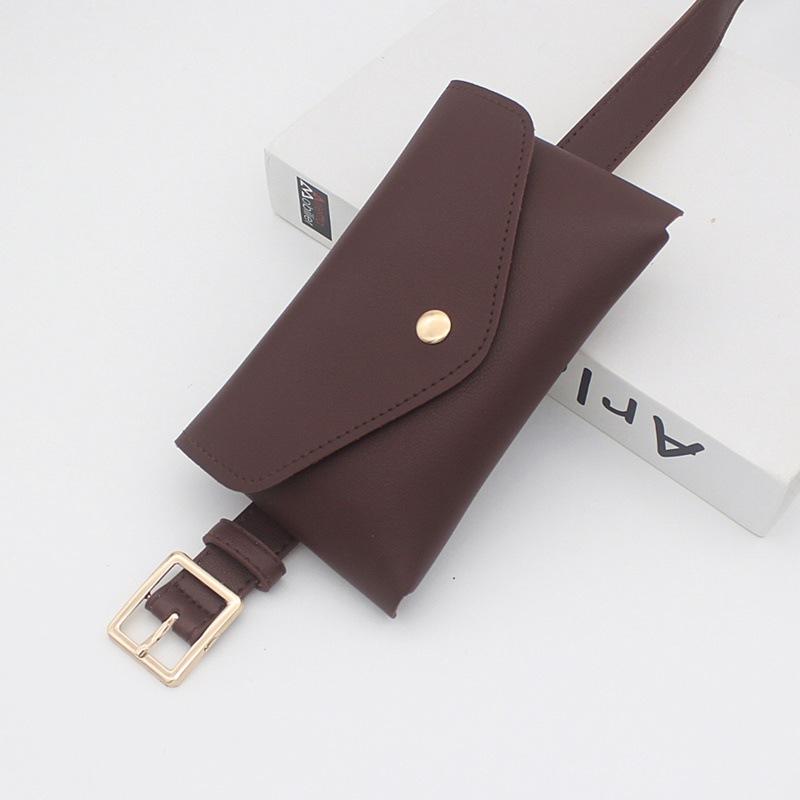 22 Women'S Belt Women'S Decorative Bag Belt Thin Mini Mobile Phone Key Small Waist Bag