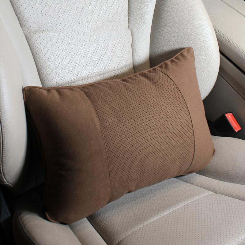 High-Grade Car Neck Pillow For Mercedes Benz Maybach - Breathable Hole Car Headrest Auto Lumbar Pillows Interior Accessories