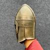 Mittelalterlicher Schädel Dämon Helm Stahl Tragbarer Helm Fierce Cosplay Rüstung Dekor Rollenspiel Weihnachten