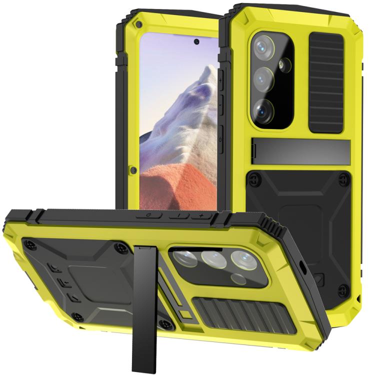 Mecha Style Sports Magnetic TPU+PC Waterproof Dustproof Shockproof Card Holder Phone Case for S25 5G
