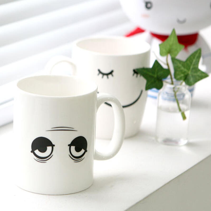 Wake up mug that makes sleepy eyes sparkle