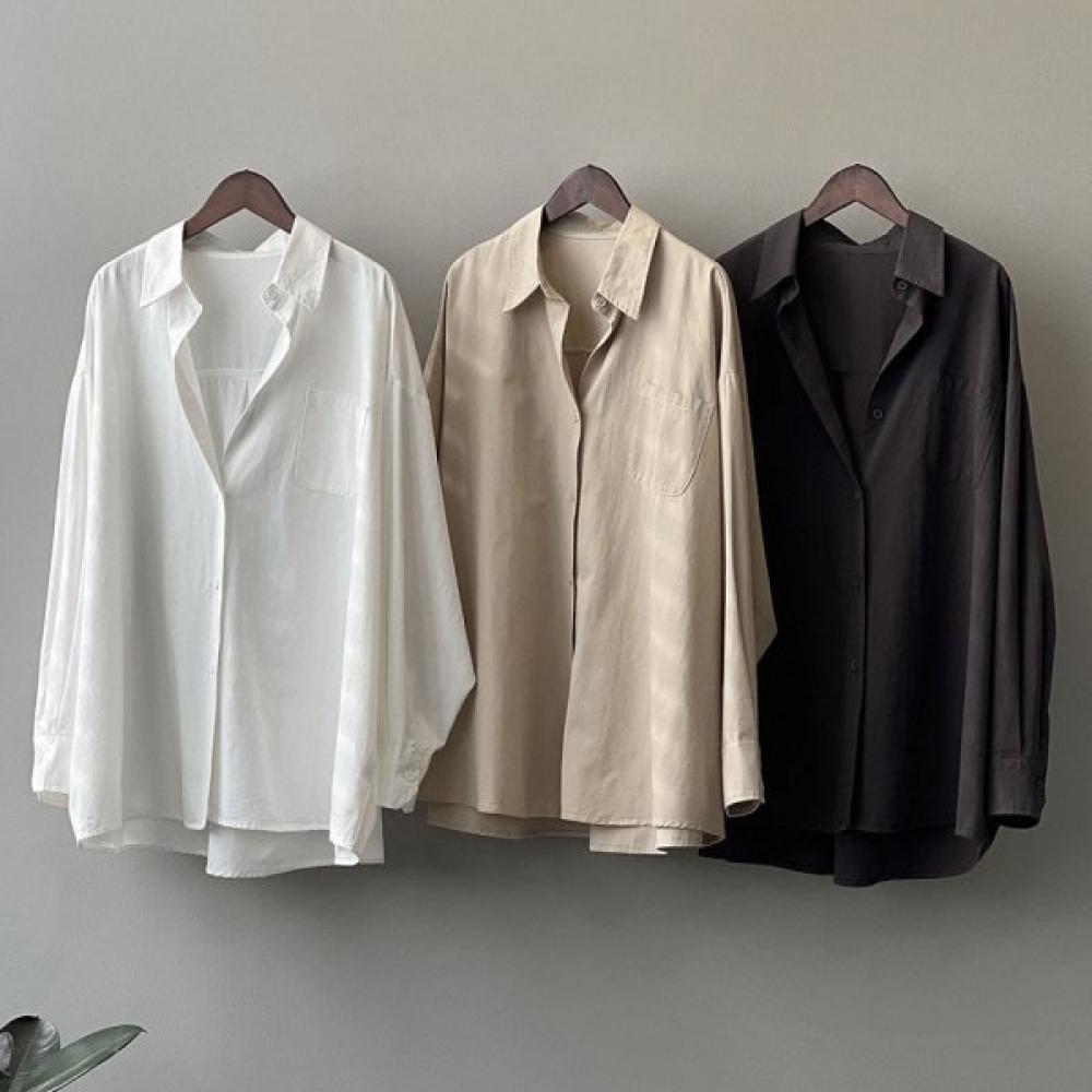 Lala Basic Cotton Shirt Maiac041
