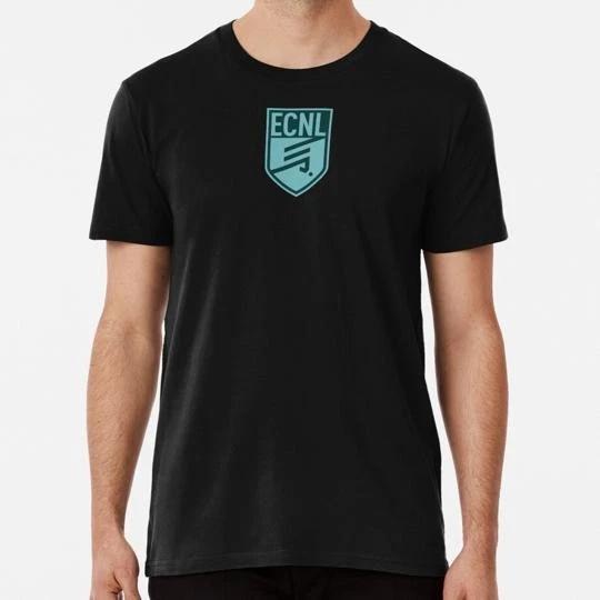 Ecnl Футбол S-5XL Сделано в США 100% Хлопок Футболка Мужские Футболки Топ 3XL