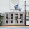 VidaXL Wall Cabinets 2 Pcs Sonoma Grey Engineered Wood 3197959