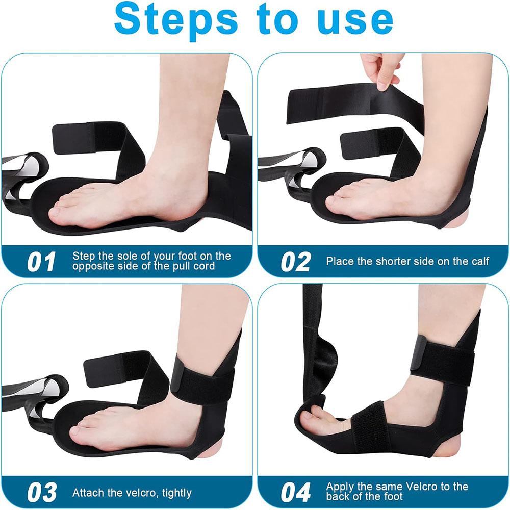 New Yoga Band Flexibility Stretch Leg Fascia Stretcher Strap For Ballet Gym Trainer