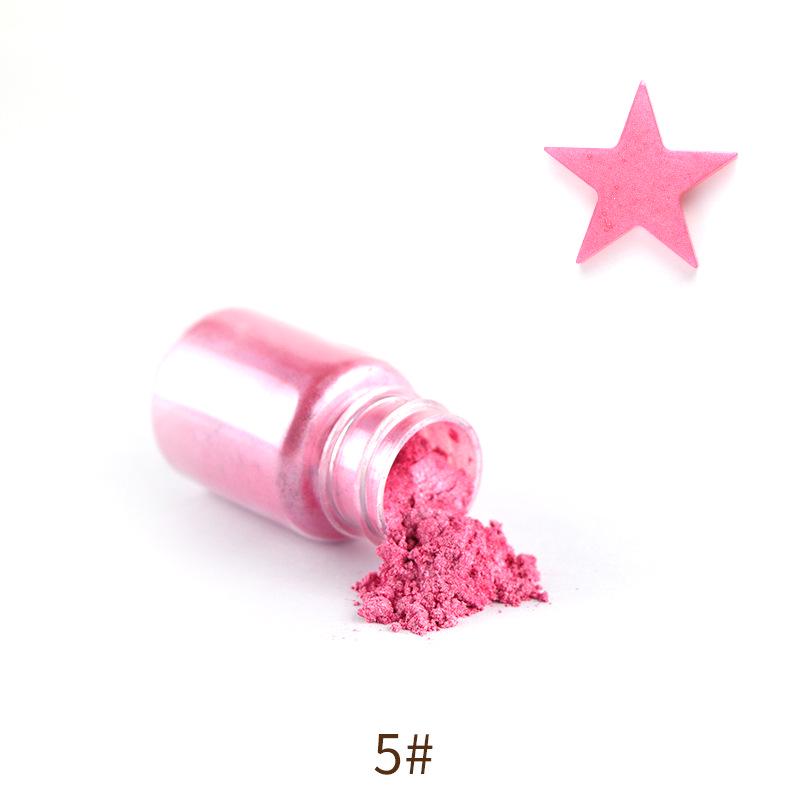 Mermaid Ji Iridescent Mica Powder: DIY Crystal Clay, Pearlescent Epoxy Resin, Glitter Pigment.