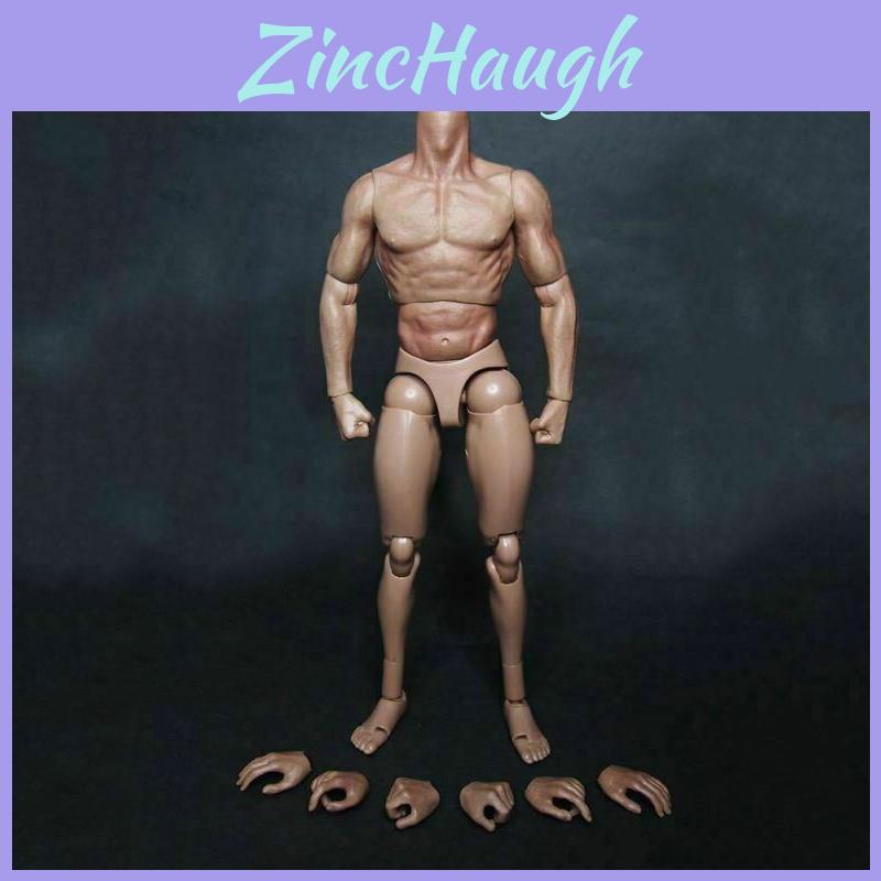 12 Inch Muscular Body Action Figure For Male Models Ideal For Painting And Ornament