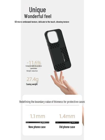 OnePlus Ace6 Phone Case with Built-in Magnet - Soft, Full Coverage, Anti-Fall Protection for OnePlus15.