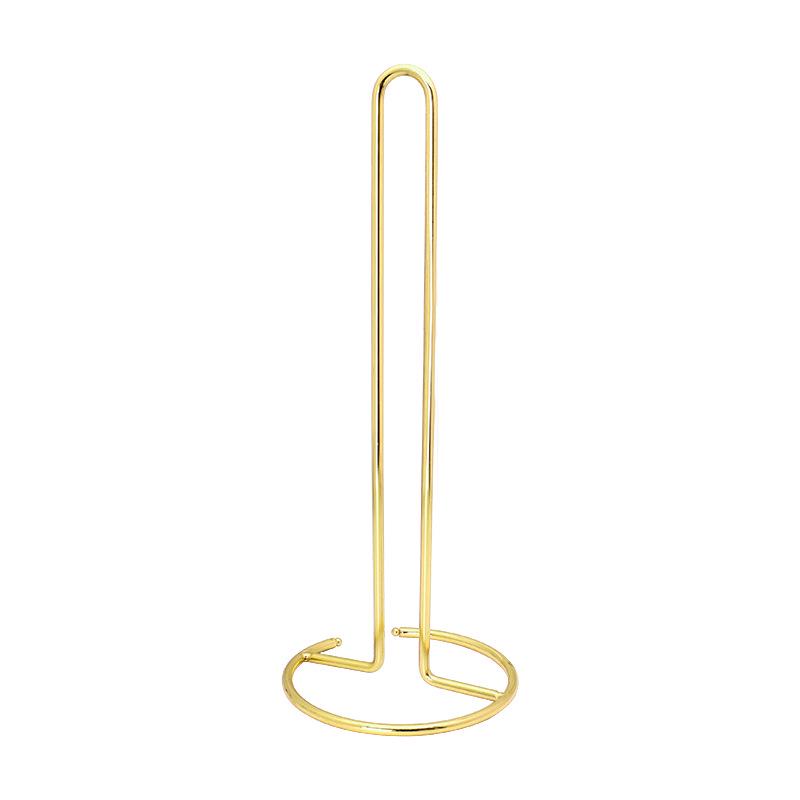 Nordic Iron Tissue Holder: Vertical Napkin Rack for Kitchen or Dining Table