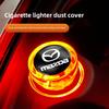 Car Cigarette Lighter Cover Button Protective Case Dust Cap Accessory For 3 6 CX5 2 CX3 CX9 MX5 RX8 Axela Demio