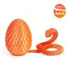 8CM 3D Mini gedrucktes Schlangenmodell mit beweglichen Gelenken kleine realistische Schlangepuppen-Dekoration Stressabbau-Spielzeug