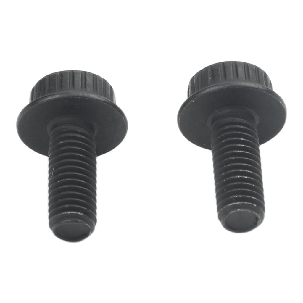 2pcs M8-1.25x20mm Left Hand Blade Bolt N600011 For DWS715 DWS779 Miter Saw Replacement Parts Black Hardware