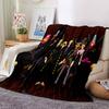 1pc One Piece Adventure flannel Blanket for Super Soft Cute Comfort Blanket for Travel Bedding Couch Sofa Blanket Y8254
