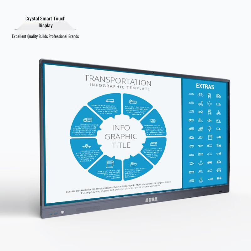 Jingzhi Smart Interactive Whiteboard & Conference Flat Panel Display CN Plug (adapter Included)