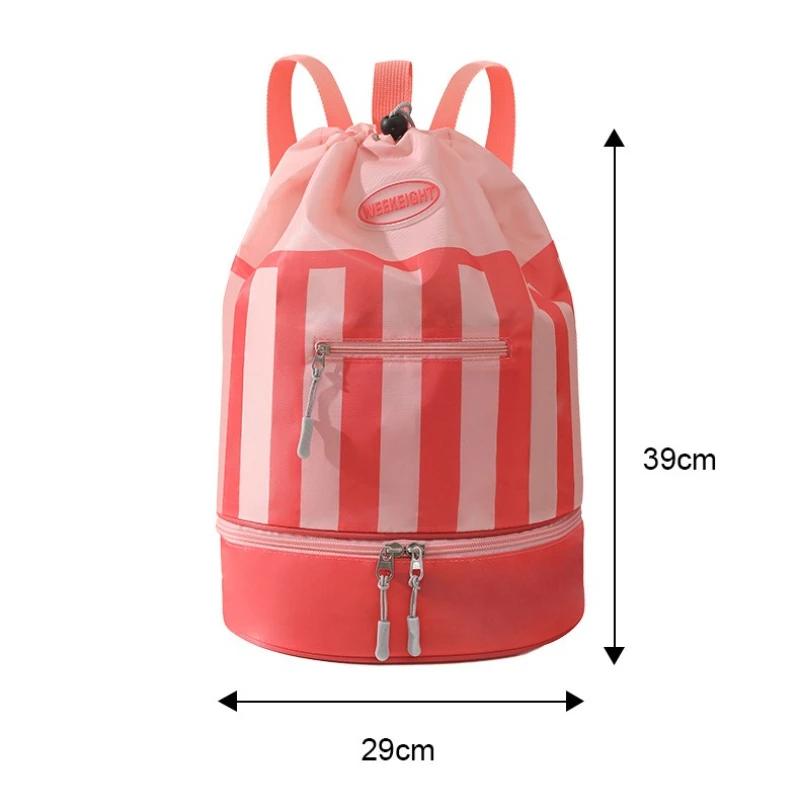 Children Swimming Bag Dry Wet Separation Sports Bag Cartoon Portable Backpack for Boys Girls Beach Bag Waterproof Swimming Bags