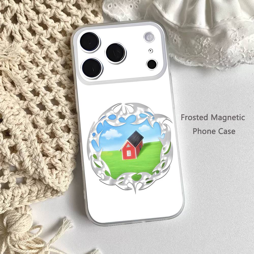 B-Bladee 333 Album ART Phone Case For iPhone 17,16,15,14,13,12,11 Pro,Max,Plus,Mini,Air,E Magnetic Frosted Clear