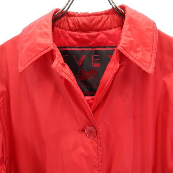 EVEX by KRIZIA Cotton filling Stainless collar coat 40 Red Women Used