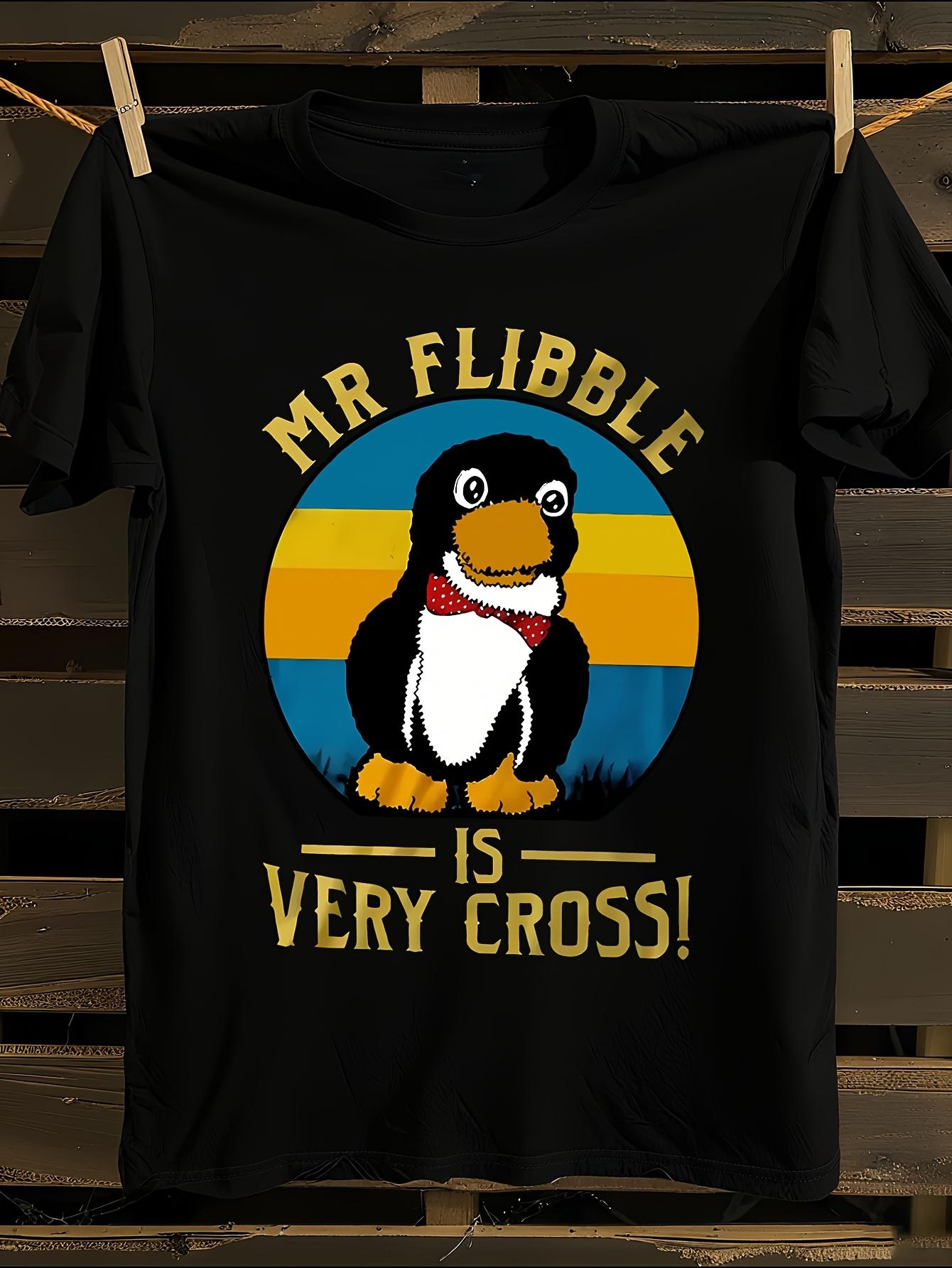 Mr Flibble Is Very Cross Red Dwarf Sci-Fi Nerd T-shirt S