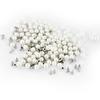 100 Pcs Silver Round Beads And Rivets Set for Decoration Bracelets Crafts